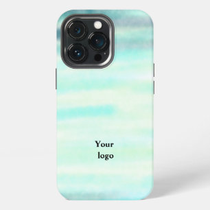 Eenvoudig minimaal elegant aangepast logo hier bed iPhone 13 pro hoesje