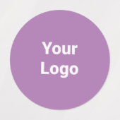 Eenvoudig minimaal elegant aangepast logo hier bed labels (Design 1)