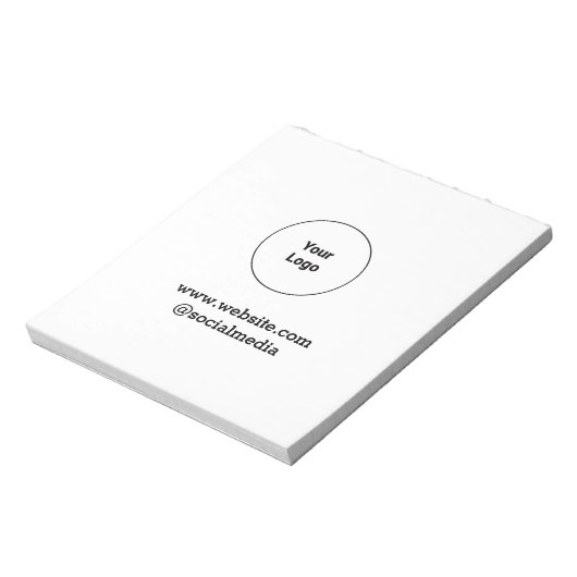 Eenvoudig minimaal elegant aangepast logo hier bed notitieblok (Linkerzijde)