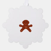 Eenvoudig minimaal elegant aangepast logo hier bed ornament kaart (Voorkant)