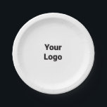 Eenvoudig minimaal elegant aangepast logo hier bed papieren bordje<br><div class="desc">Ontwerp</div>