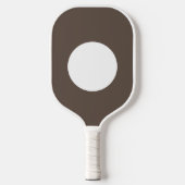 Eenvoudig minimaal elegant aangepast logo hier bed pickleball paddle (Voorkant)