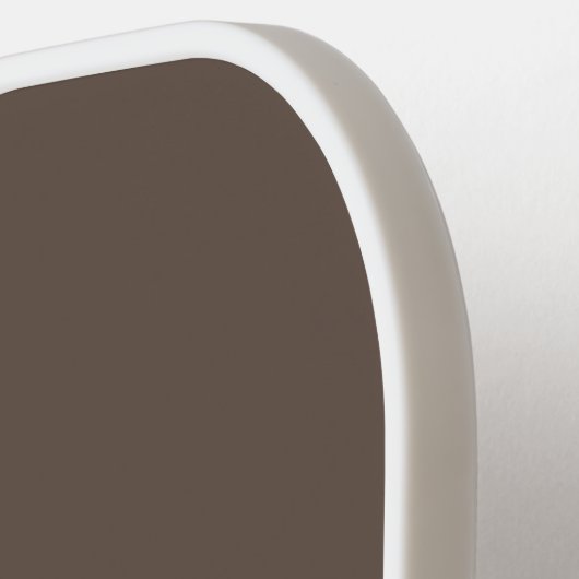 Eenvoudig minimaal elegant aangepast logo hier bed pickleball paddle (Links Detail)