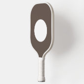 Eenvoudig minimaal elegant aangepast logo hier bed pickleball paddle (Links)