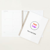 Eenvoudig minimaal elegant aangepast logo hier bed planner (Display)