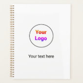 Eenvoudig minimaal elegant aangepast logo hier bed planner (Voorkant)