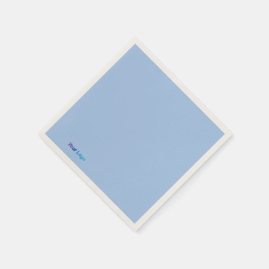 Eenvoudig minimaal elegant aangepast logo hier bed servet (Hoek)