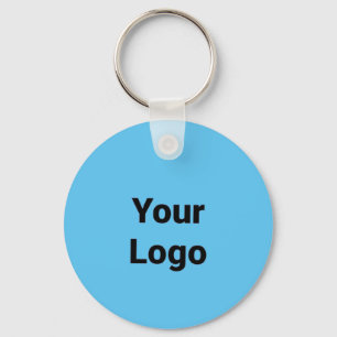 Eenvoudig minimaal elegant aangepast logo hier bed sleutelhanger