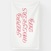 Eenvoudig minimaal elegant aangepast logo hier bed spandoek (Verticaal)