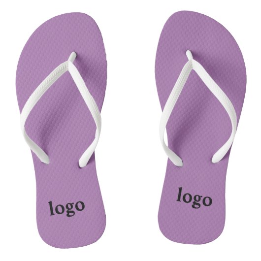 Eenvoudig minimaal elegant aangepast logo hier bed teenslippers (Voetbed)