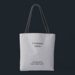 Eenvoudig minimaal elegant aangepast logo hier bed tote bag<br><div class="desc">Ontwerp</div>