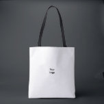 Eenvoudig minimaal elegant aangepast logo hier bed tote bag<br><div class="desc">Ontwerp</div>
