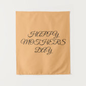 Eenvoudig minimaal elegant aangepast logo hier bed wandkleed (Voorkant)