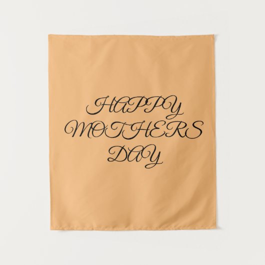 Eenvoudig minimaal elegant aangepast logo hier bed wandkleed (Voorkant)