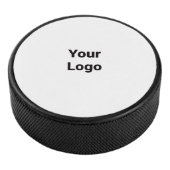 Eenvoudig minimaal elegant aangepast logo hockey puck (3/4)