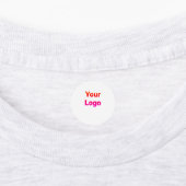 Eenvoudig minimaal elegant aangepast logo in bedri labels (Aangebracht)