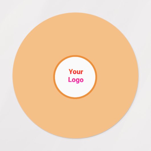 Eenvoudig minimaal elegant aangepast logo in bedri labels (Design 1)