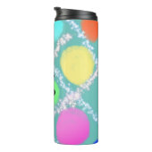 Eenvoudig minimaal elegant aangepast logo in bedri thermosbeker (Geroteerd rechts)