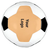 Eenvoudig minimaal elegant aangepast logo in bedri voetbal (Gedraaid)