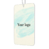 Eenvoudig minimaal elegant aangepast logo luchtverfrisser (Links)