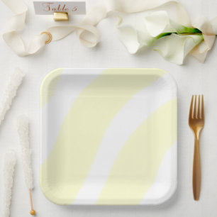 Eenvoudig minimaal elegant aangepast logo papieren bordje