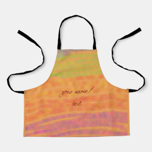 Eenvoudig minimaal elegant aangepast logo schort
