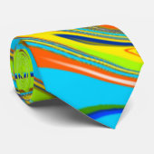 Eenvoudig minimaal elegant aangepast logo stropdas (Opgerold)