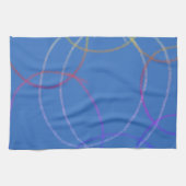 Eenvoudig minimaal elegant aangepast logo theedoek (Horizontaal)