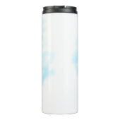 Eenvoudig minimaal elegant aangepast logo thermosbeker (Achterkant)