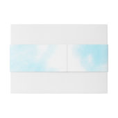 Eenvoudig minimaal elegant aangepast logo uitnodigingen wikkel (Achterkant Voorbeeld)