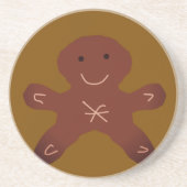 Eenvoudig minimaal elegant aangepast logo zandsteen onderzetter (Voorkant)