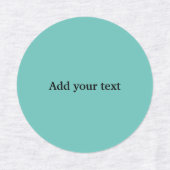 Eenvoudig minimaal elegant aangepast voeg jouw tek labels (Design 2)