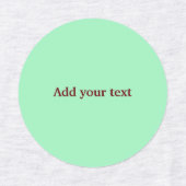 Eenvoudig minimaal elegant aangepast voeg jouw tek labels (Design 1)