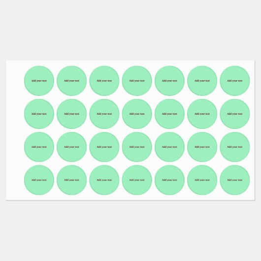 Eenvoudig minimaal elegant aangepast voeg jouw tek labels (Vel)