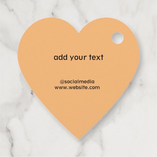 Eenvoudig minimaal elegant cadeautje voor blije fe bedankjes labels (Achterkant)