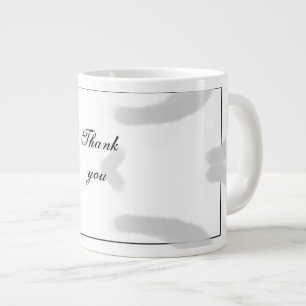 Eenvoudig minimaal elegant dankzij elegant aangepa grote koffiekop