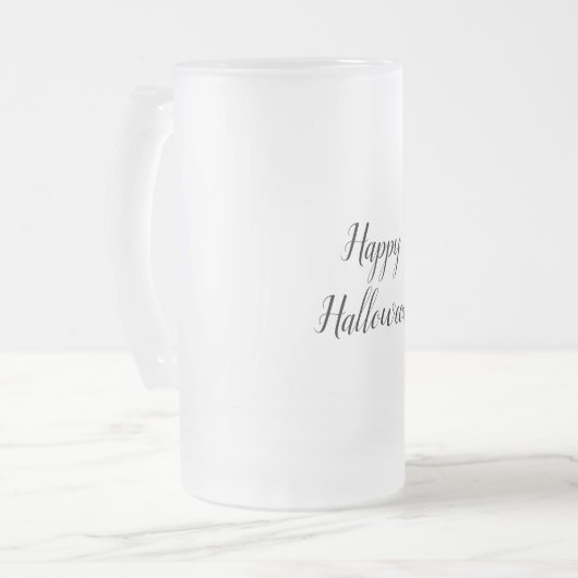 Eenvoudig minimaal elegant dankzij elegant aangepa matglas bierpul (Voorkant links)