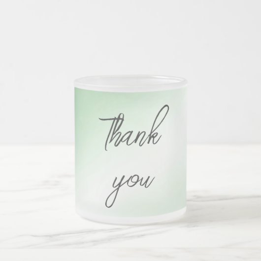 Eenvoudig minimaal elegant dankzij elegant aangepa matglas koffiemok (Center)