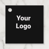 Eenvoudig minimaal elegant happy moederdag cadeau bedankjes labels (Voorkant)