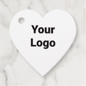 Eenvoudig minimaal elegant kerstcadeau label (Voorkant)