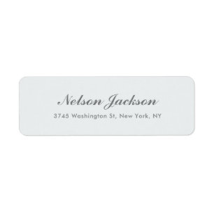 Eenvoudig Minimaal Elegant Modern Pastel Etiket