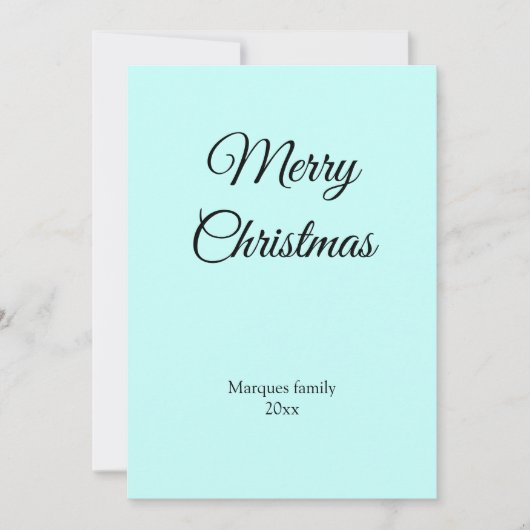 Eenvoudig minimaal elegant voor jouw tekst kerst (Voorkant)