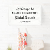 Eenvoudig minimaal elegant Vrijgezellenfeest Spandoek (Insitu)