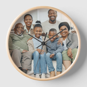 Eenvoudig minimaal familiefoto-aandenken volledig 