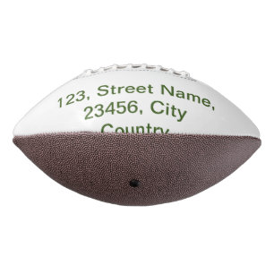 Eenvoudig minimaal groen voeg je tekst naam foto t american football