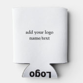 eenvoudig minimaal jouw naam MONOGRAM GROOMSME C t Blikjeskoeler (Achterkant)