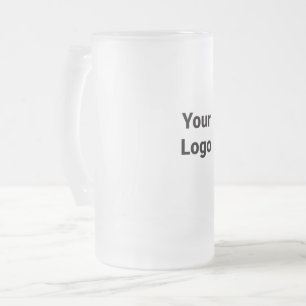 eenvoudig minimaal jouw naam MONOGRAM GROOMSME toe Matglas Bierpul