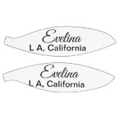 Eenvoudig minimaal jouw naam tekst plaatsen stadsa basketbal (Panelen)