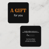 eenvoudig minimaal jouw naam tekstadres logo dis t contactkaartje (Voorkant / Achterkant)