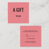 eenvoudig minimaal jouw naam tekstadres logo dis t contactkaartje (Voorkant / Achterkant)